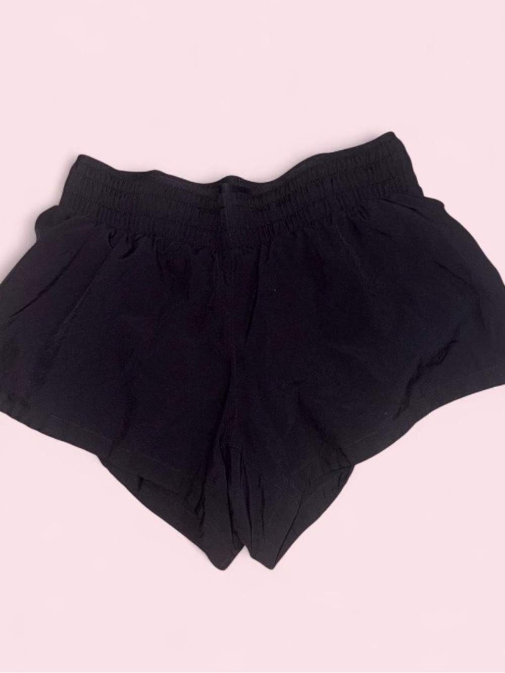 Fabletics Black Women's Athletic Elastic-Waist Shorts